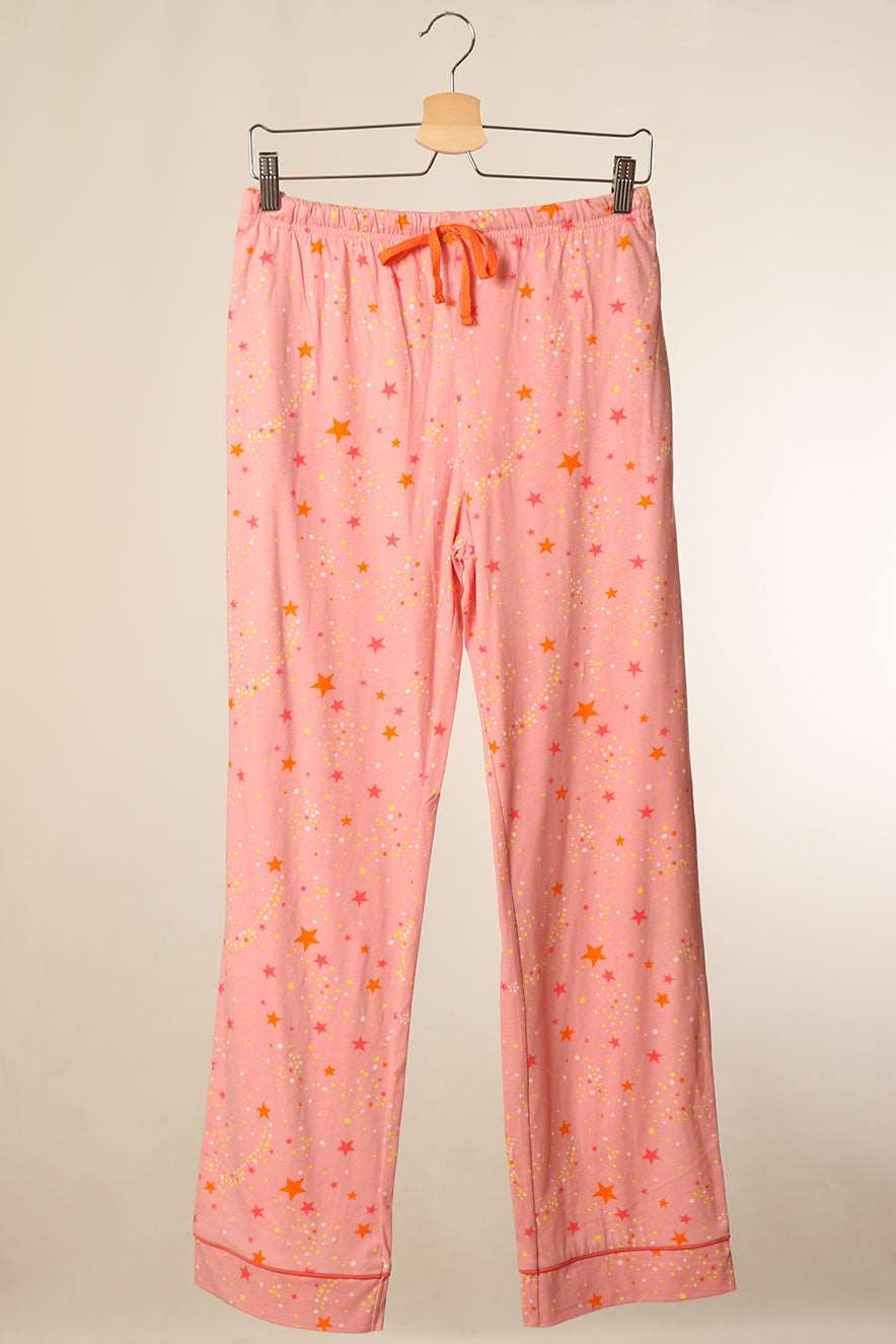 Light Pink Shooting Star Pyjamas