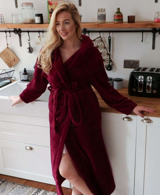 Cranberry Dressing Gown