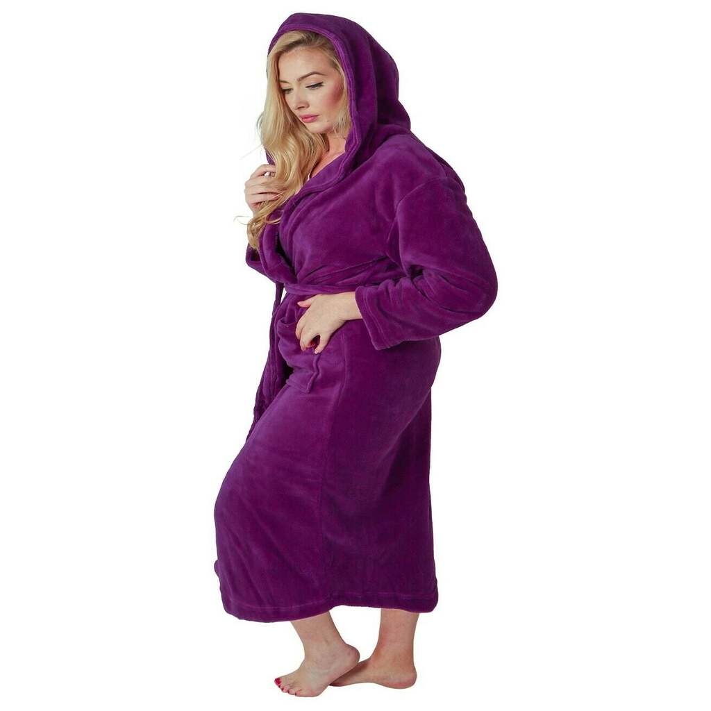 Purple Dressing Gown - Allison's Boutique