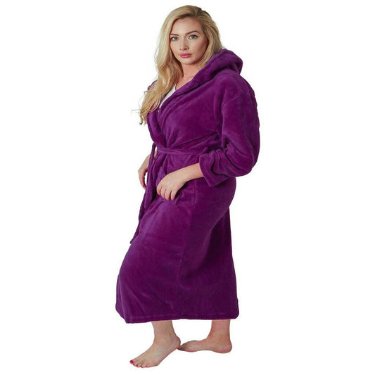 Purple Dressing Gown - Allison's Boutique
