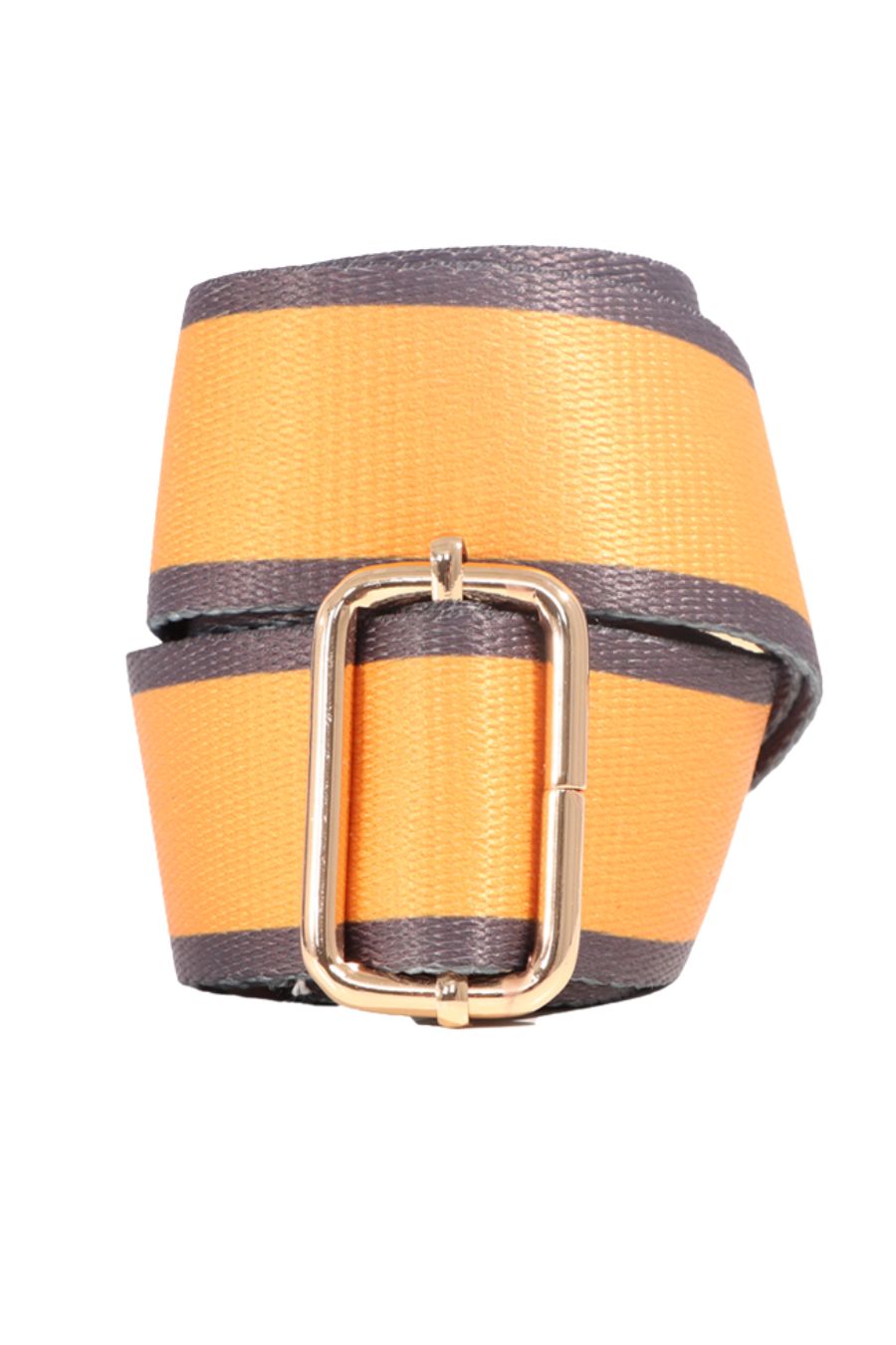 Yellow & Charcoal Bag Strap - Allison's Boutique
