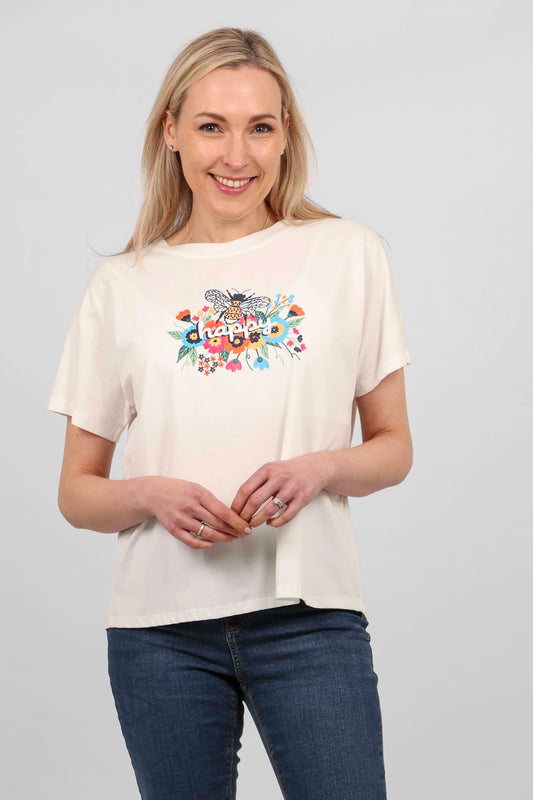 Bee Happy T-Shirt - Allison's Boutique