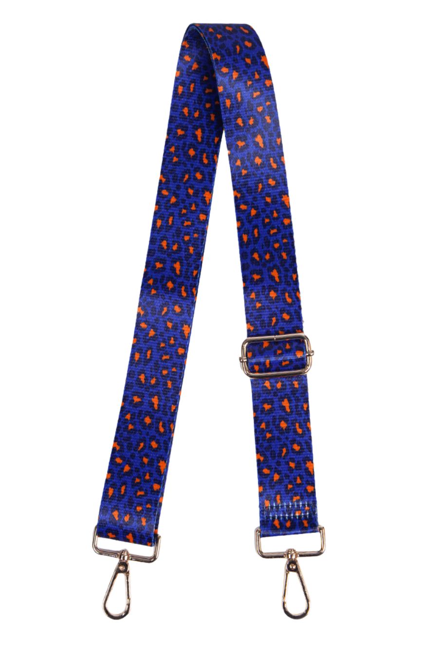 Royal Blue Small Animal Print Bag Strap - Allison's Boutique